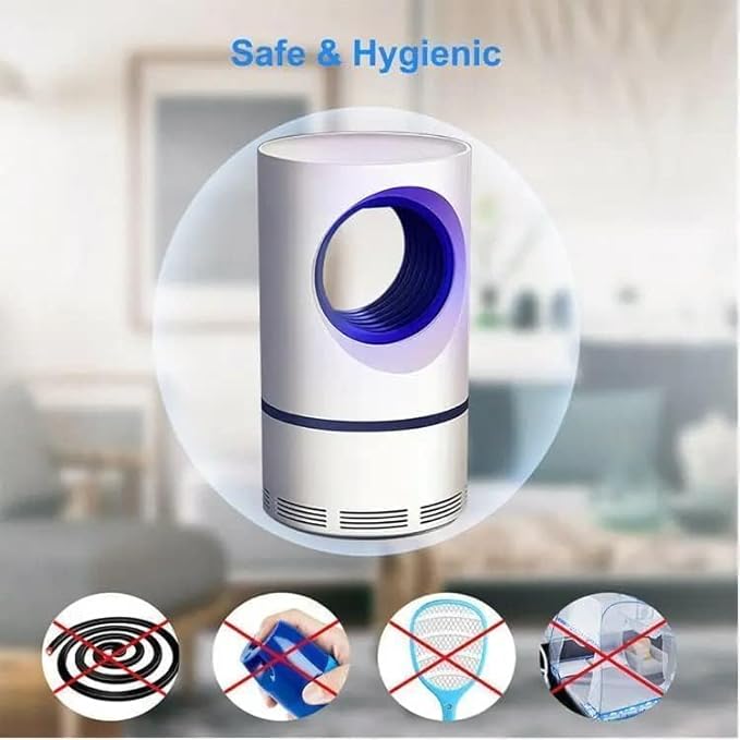 PYXBE Mosquito Killer Lamp USB Electric Nano Wave Anti Fly Bug Night Light killar Lamp Electric Insect Killer Indoor  (Suction Trap)